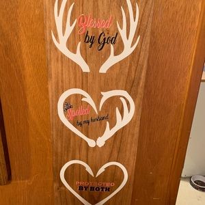 Homemade signs